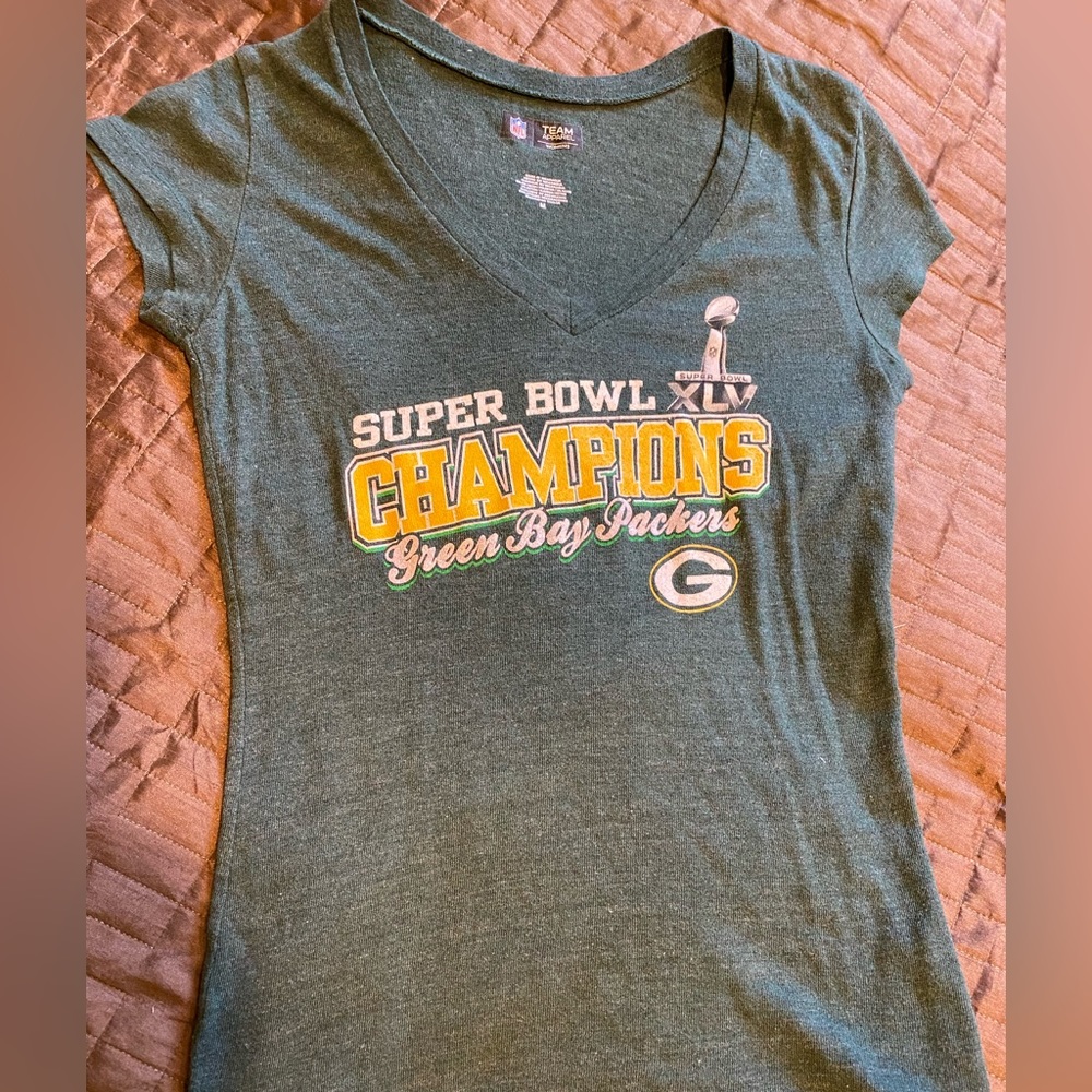 Women’s Green Bay Packers Super Bowl Tee